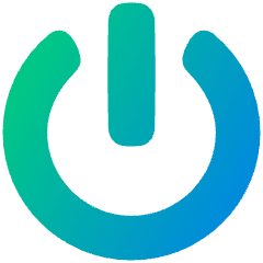 Button Power 1 Icon from Plump Gradient Set