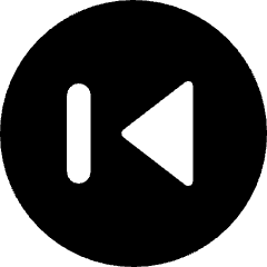 Button Previous Circle Icon from Core Solid Set