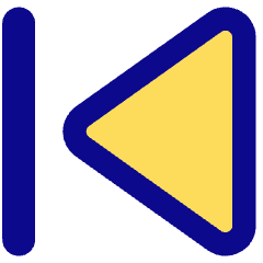 Button Previous Icon from Core Pop Set