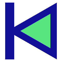 Button Previous Icon from Sharp Pop Set