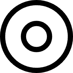 Button Record 1 Icon from Core Line Set