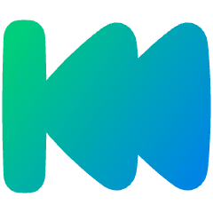 Button Rewind 2 Icon from Plump Gradient Set