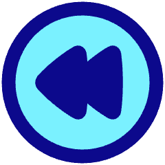 Button Rewind Circle 1 Icon from Plump Pop Set