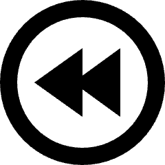 Button Rewind Circle 1 Icon from Sharp Remix Set