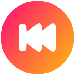 Button Rewind Circle 2 Icon from Plump Gradient Set