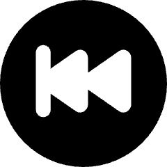 Button Rewind Circle 2 Icon from Core Solid Set