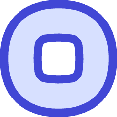 Button Stop Circle Icon from Flex Duo Set