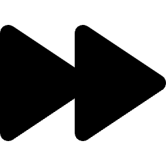 Fast Forward 1 Icon from Micro Solid Set