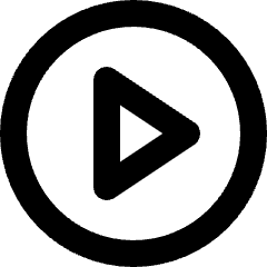 Pause Play Circle Icon from Micro Line Set