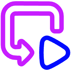 Replay From Beginning Icon from Plump Neon Set