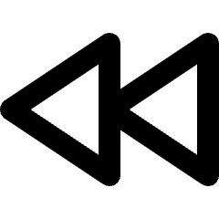 Rewind 1 Icon from Micro Line Set