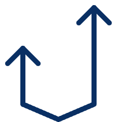 Arrow Curve Icon from Cyber Line Set