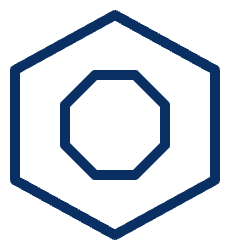 Record Media Hexagon Icon from Cyber Line Set