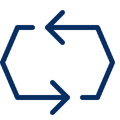 Synchronize Loop Icon from Cyber Line Set