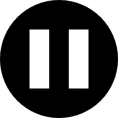 Music Player Button Pause Icon from Nova Solid Set