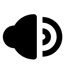 Music Player Volume High 1 Icon from Nova Solid Set