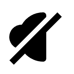 Music Player Volume Off 1 Icon from Nova Solid Set