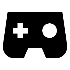 Controller 1 Icon from Sharp Solid Set