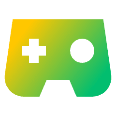 Controller 1 Icon from Sharp Gradient Set