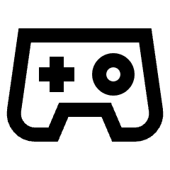 Controller 1 Icon from Sharp Line Set