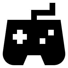 Controller Icon from Sharp Solid Set