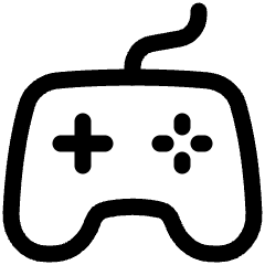 Controller Icon from Plump Line Set