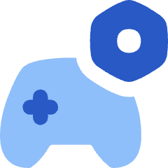 Controller Setting Bolt Nut Icon from Flex Flat Set