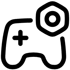 Controller Setting Bolt Nut Icon from Plump Line Set