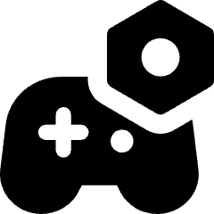 Controller Setting Bolt Nut Icon from Core Solid Set