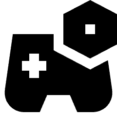 Controller Setting Bolt Nut Icon from Sharp Solid Set