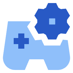 Controller Setting Gear Icon from Sharp Flat Set