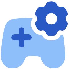 Controller Setting Gear Icon from Plump Flat Set