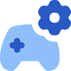 Controller Setting Gear Icon from Flex Flat Set