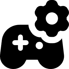 Controller Setting Gear Icon from Core Solid Set