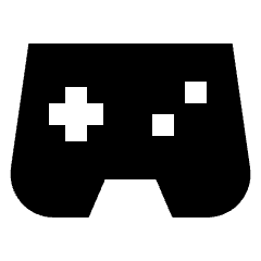 Controller Solo Icon from Sharp Solid Set