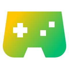 Controller Solo Icon from Sharp Gradient Set