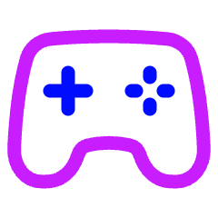 Controller Solo Icon from Plump Neon Set