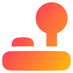 Controller Stick Icon from Plump Gradient Set