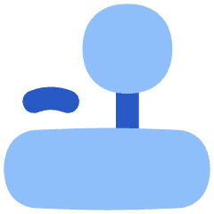 Controller Stick Icon from Flex Flat Set