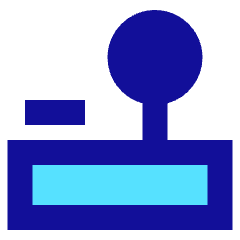 Controller Stick Icon from Sharp Pop Set