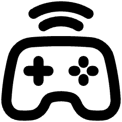 Controller Wireless Icon from Plump Remix Set