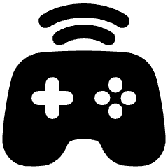 Controller Wireless Icon from Plump Solid Set