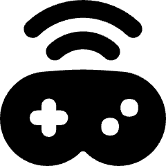 Controller Wireless Icon from Flex Solid Set
