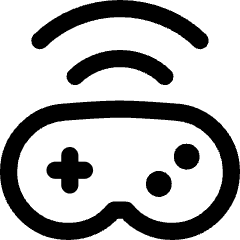 Controller Wireless Icon from Flex Line Set