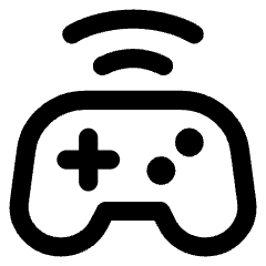 Controller Wireless Icon from Core Line Set
