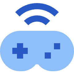 Controller Wireless Icon from Sharp Flat Set