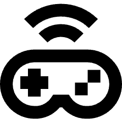 Controller Wireless Icon from Sharp Remix Set