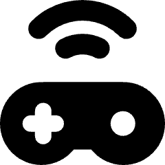 Controller Wireless Icon from Micro Solid Set