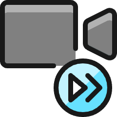 Controls Camera Forward Icon from Ultimate Colors Set