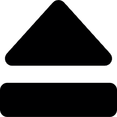 Controls Eject Icon from Ultimate Bold Set